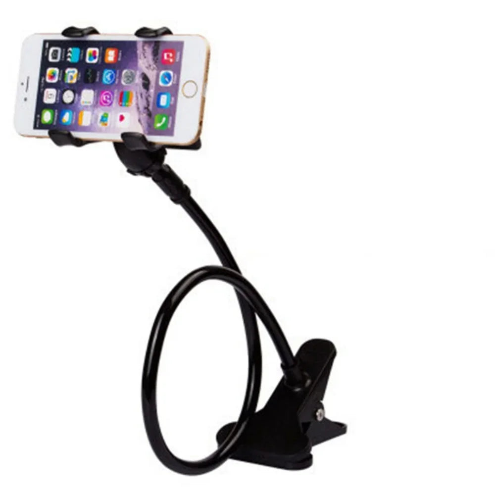 Adjustable Long Arm Phone Stand | Universal Bedside Desk Mount Holder | Fits for iPhone Samsung Xiaomi Huawei All Models REINA.