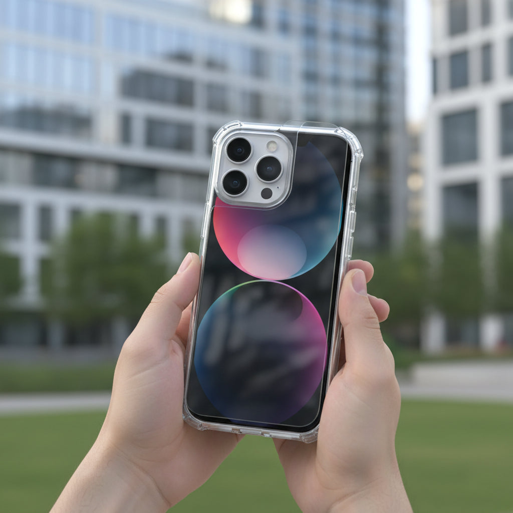 Techancy Protetor De Ecrã De Vidro Temperado KS2202, Compatível Com O Iphone 16, Fornecido Com Caixa De Instalação Rápida REINA.