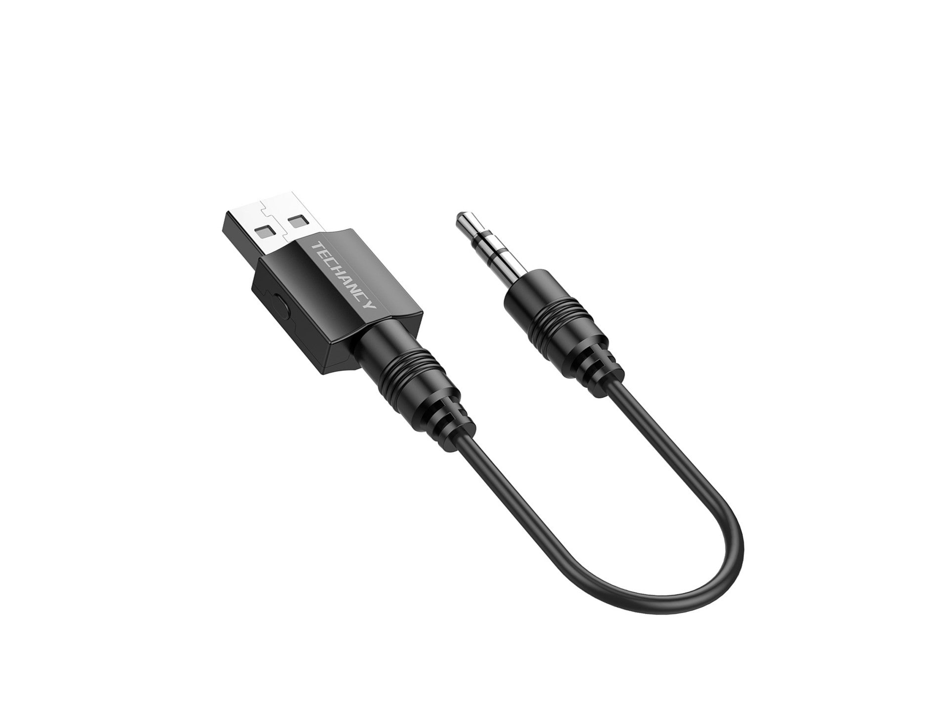 Adaptador Bluetooth sem fios 2 em 1 Techancy, TQ5902, suporta transmissão e receção de áudio Bluetooth, preto REINA.